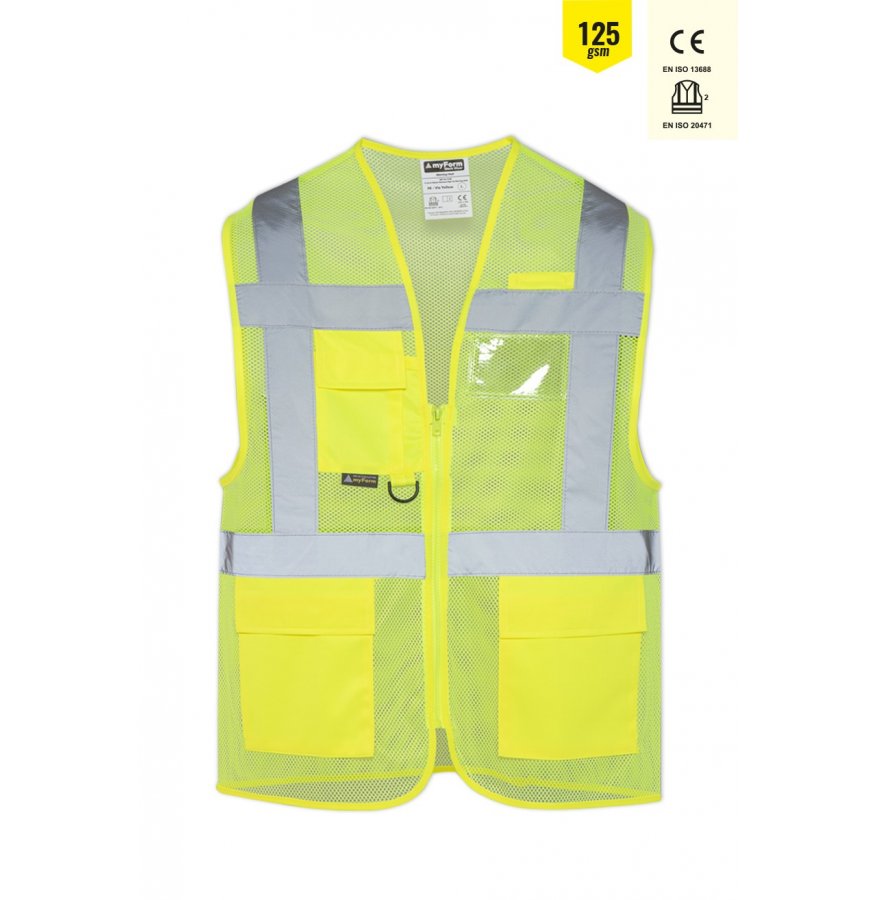  Olympus High Vis Warning Vest OLYMPUS HİGH VİS WARNİNG VEST