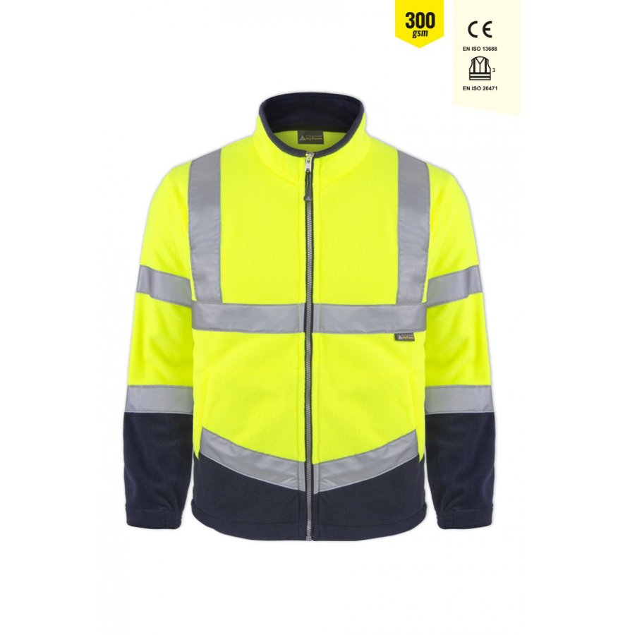 OLYMPUS CONTRAST SAFETY FLEECE JACKET