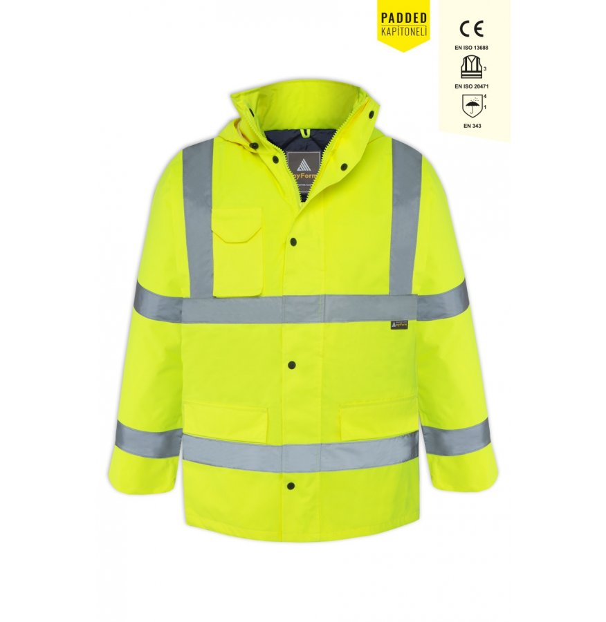 OLYMPUS ESSENTİAL HI-VIS LİNED JACKET