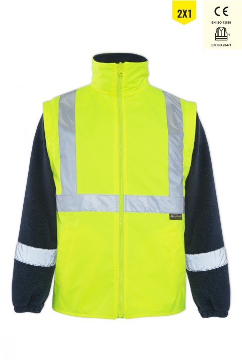OLYMPUS MAX - BREATHANE HI-VIS TWO - TONE 5 İN 1 INNER VEST