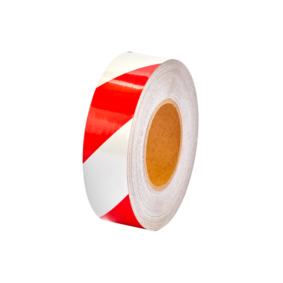 MFK 8401 KIRMIZI BEYAZ REFLEKTİF BANT (5 CM)